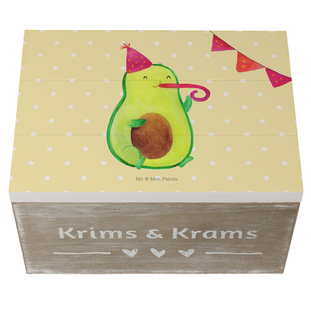Holzkiste Avocado Birthday Holzkiste, Kiste, Schatzkiste, Truhe, Schatulle, XXL, Erinnerungsbox, Erinnerungskiste, Dekokiste, Aufbewahrungsbox, Avocado, Veggie, Vegan, Gesund
