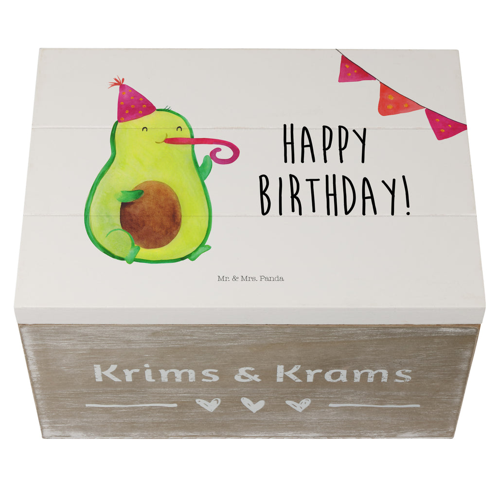 Holzkiste Avocado Birthday Holzkiste, Kiste, Schatzkiste, Truhe, Schatulle, XXL, Erinnerungsbox, Erinnerungskiste, Dekokiste, Aufbewahrungsbox, Avocado, Veggie, Vegan, Gesund