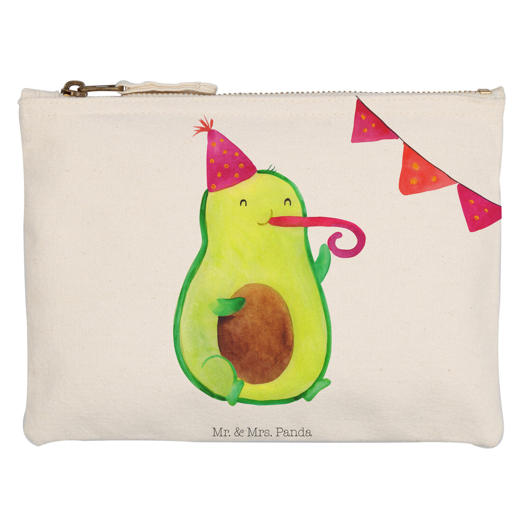 Schminktasche Avocado Birthday Schminktasche, Kosmetiktasche, Kosmetikbeutel, Stiftemäppchen, Etui, Federmappe, Makeup, XXL, Schminketui, Kosmetiketui, Schlamperetui, Avocado, Veggie, Vegan, Gesund