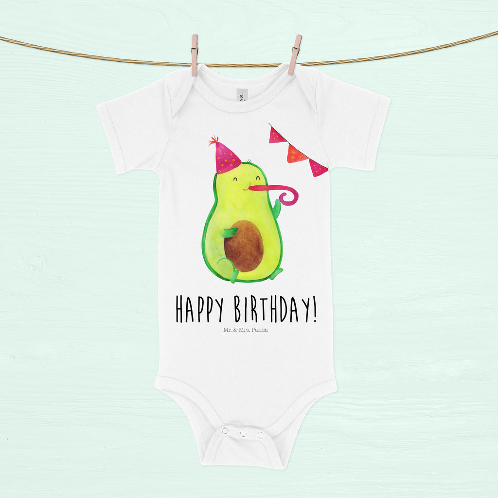 Organic Baby Body Avocado Birthday Babykleidung, Babystrampler, Strampler, Wickelbody, Baby Erstausstattung, Junge, Mädchen, Avocado, Veggie, Vegan, Gesund