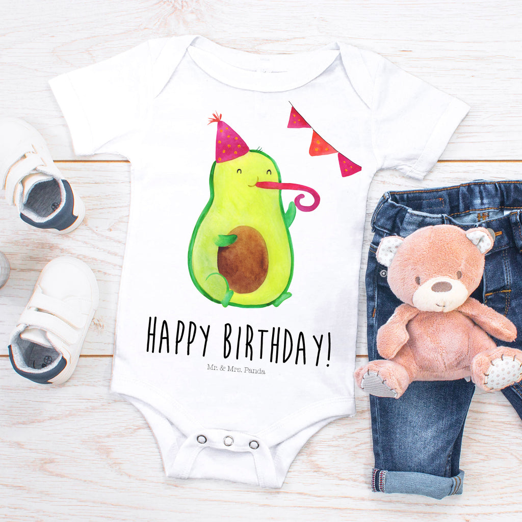 Organic Baby Body Avocado Birthday Babykleidung, Babystrampler, Strampler, Wickelbody, Baby Erstausstattung, Junge, Mädchen, Avocado, Veggie, Vegan, Gesund