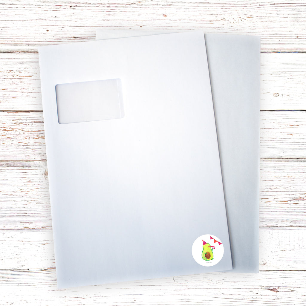 40mm Rund Aufkleber Avocado Birthday Sticker, Aufkleber, Etikett, Avocado, Veggie, Vegan, Gesund