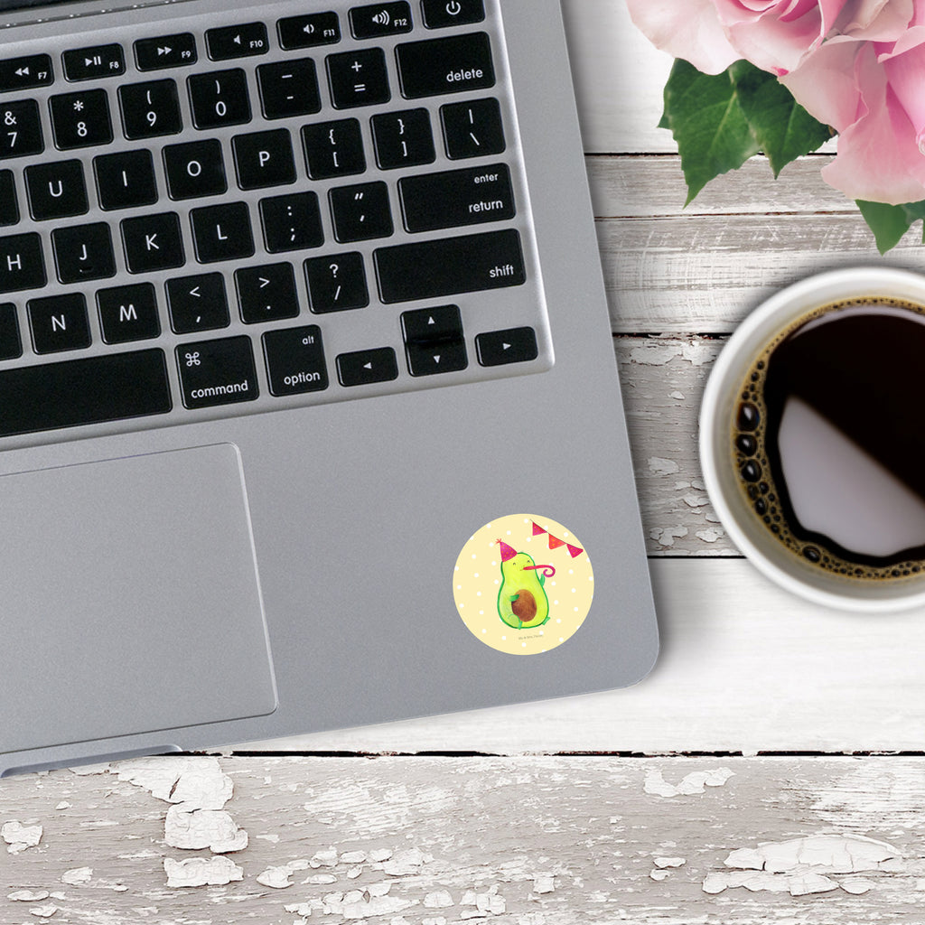 40mm Rund Aufkleber Avocado Birthday Sticker, Aufkleber, Etikett, Avocado, Veggie, Vegan, Gesund