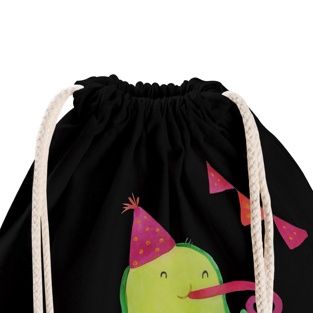 Sportbeutel Avocado Party Time Turnbeutel, Beutel, Sporttasche, Tasche, Stoffbeutel, Avocado, Veggie, Vegan, Gesund