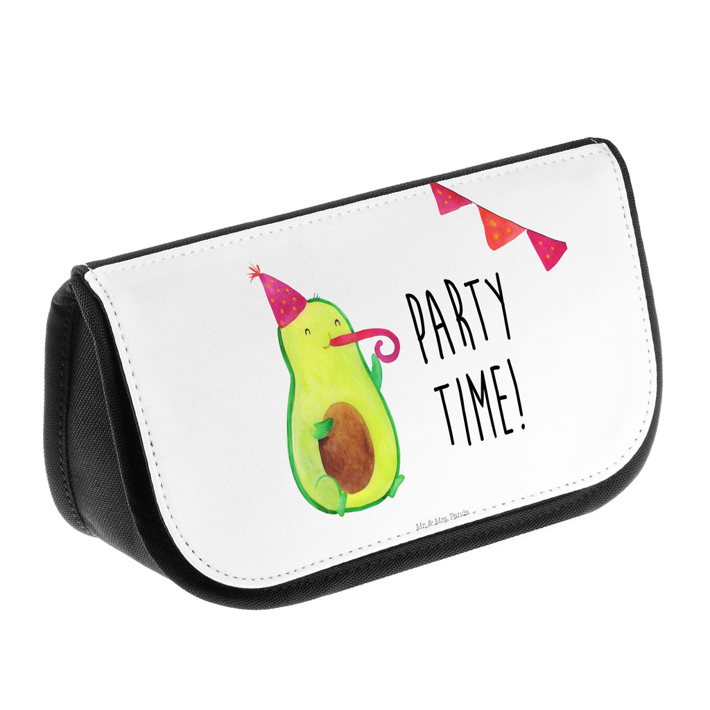 Kosmetiktasche Avocado Party Time Kosmetikbeutel, Kulturtasche, Kulturbeutel, Schminktasche, Make-Up Tasche, Avocado, Veggie, Vegan, Gesund