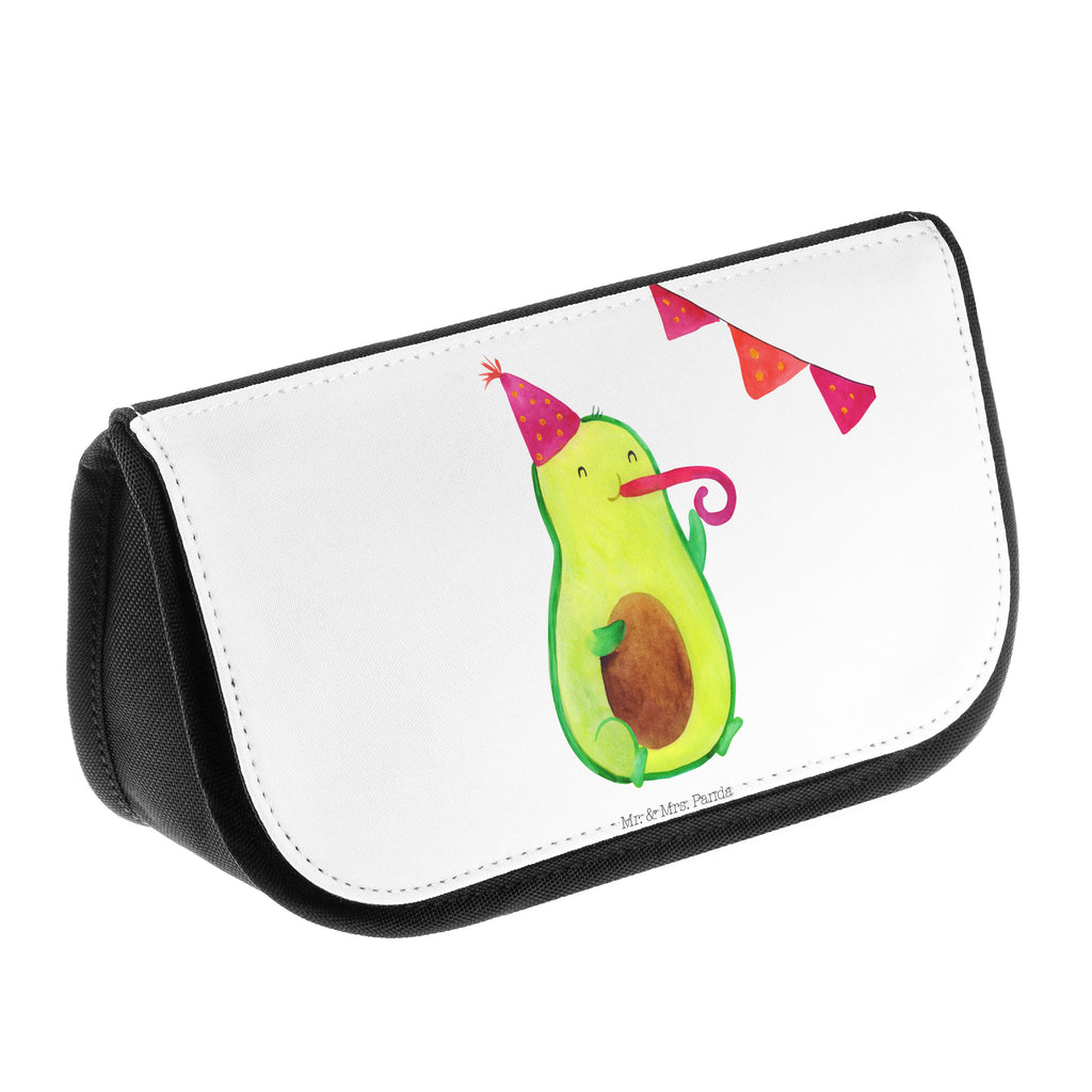 Kosmetiktasche Avocado Party Time Kosmetikbeutel, Kulturtasche, Kulturbeutel, Schminktasche, Make-Up Tasche, Avocado, Veggie, Vegan, Gesund