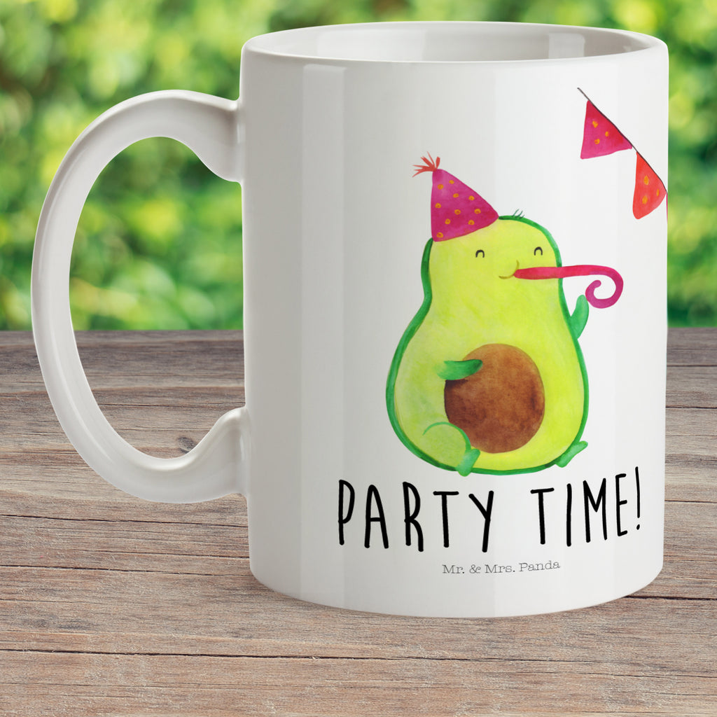 Kindertasse Avocado Party Time Kunststoff Tasse, Kindergarten, Tasse, Trinkbecher, Camping Becher, Kaffeetasse, Kunststoffbecher, Kindergartenbecher, Outdoorgeschirr, Kunststoffgeschirr, Reisebecher, Reisetasse, Kinderbecher, Avocado, Veggie, Vegan, Gesund