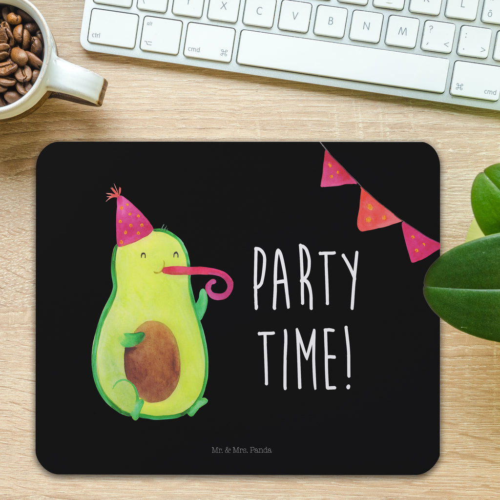 Mauspad Avocado Party Time Mousepad, Computer zubehör, Büroausstattung, PC Zubehör, Arbeitszimmer, Mauspad, Einzigartiges Mauspad, Designer Mauspad, Avocado, Veggie, Vegan, Gesund