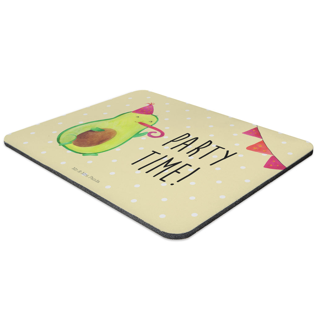 Mauspad Avocado Party Time Mousepad, Computer zubehör, Büroausstattung, PC Zubehör, Arbeitszimmer, Mauspad, Einzigartiges Mauspad, Designer Mauspad, Avocado, Veggie, Vegan, Gesund
