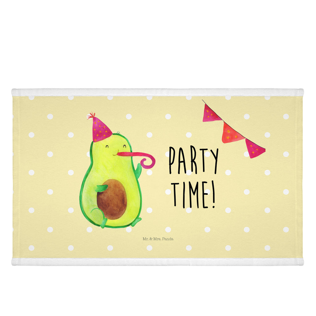 Gäste Handtuch Avocado Party Time Gästetuch, Reisehandtuch, Sport Handtuch, Frottier, Kinder Handtuch, Avocado, Veggie, Vegan, Gesund
