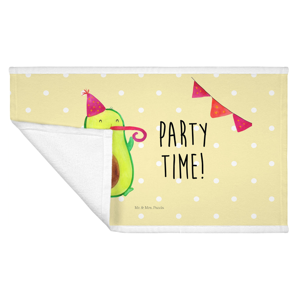 Gäste Handtuch Avocado Party Time Gästetuch, Reisehandtuch, Sport Handtuch, Frottier, Kinder Handtuch, Avocado, Veggie, Vegan, Gesund