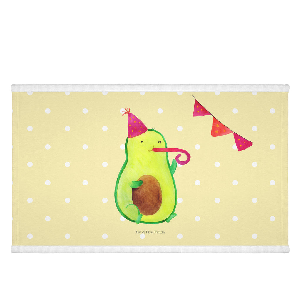 Gäste Handtuch Avocado Party Time Gästetuch, Reisehandtuch, Sport Handtuch, Frottier, Kinder Handtuch, Avocado, Veggie, Vegan, Gesund