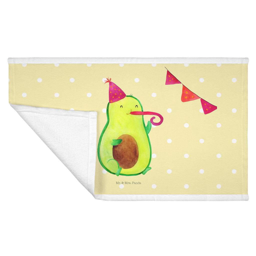 Gäste Handtuch Avocado Party Time Gästetuch, Reisehandtuch, Sport Handtuch, Frottier, Kinder Handtuch, Avocado, Veggie, Vegan, Gesund
