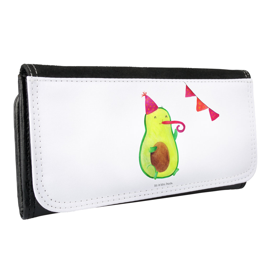 Damen Portemonnaie Avocado Party Time Portemonnaie, Portemonee, Geldbörse, Damen, Groß, XXL, Geldbeutel, Portemonnaies, Avocado, Veggie, Vegan, Gesund
