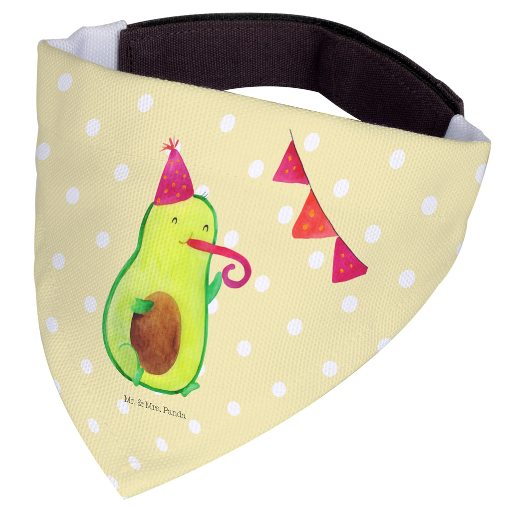 Hundehalstuch S Avocado Party Time Hundehalstuch, Halstuch, Hunde, Tuch, klein, kleine Hunde, Avocado, Veggie, Vegan, Gesund