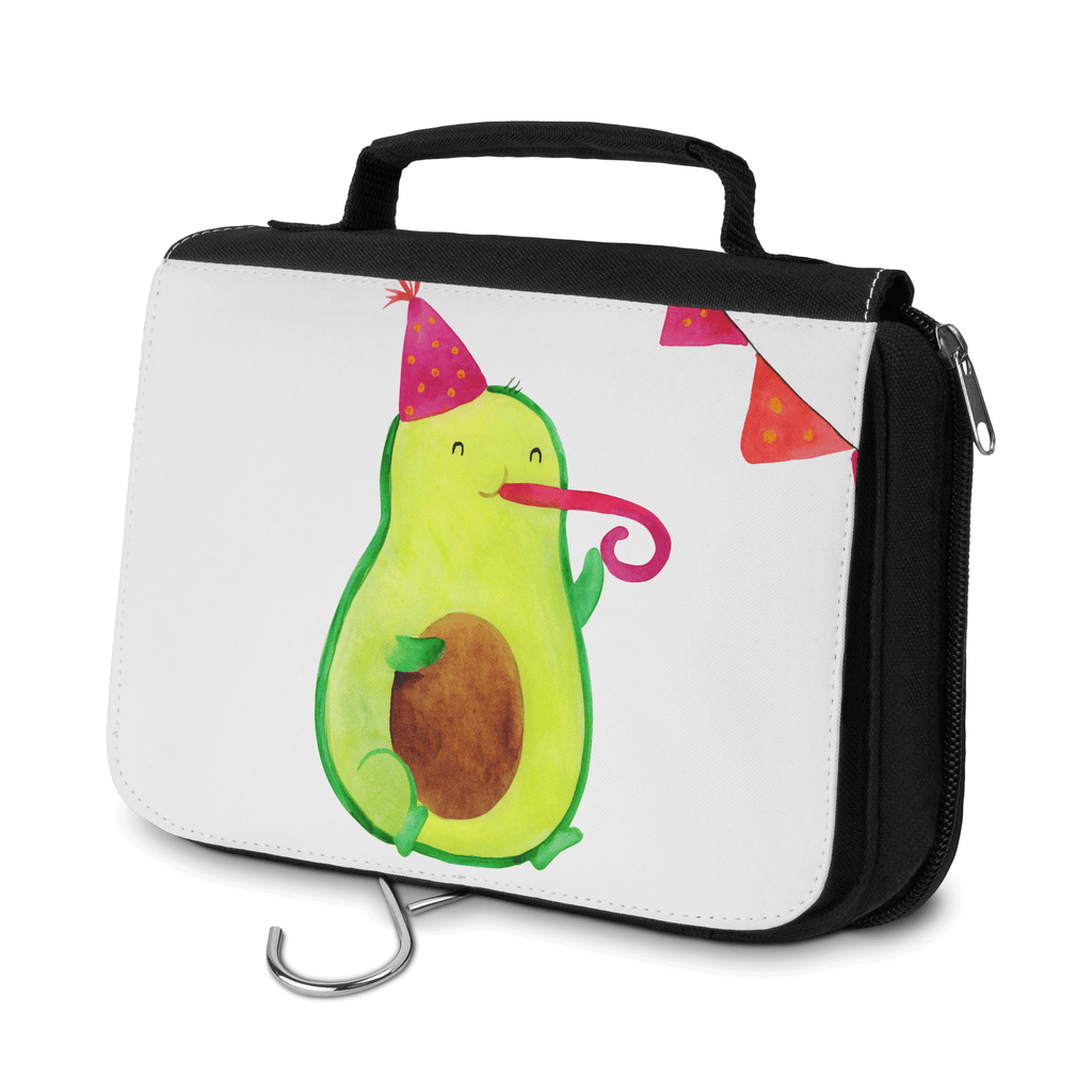 Kulturbeutel Avocado Party Time Kulturbeutel, Zum Aufhängen, Waschtasche, Kosmetiktasche, Damen, Herren, Aufbewahrungstasche, Schminktasche, Kosmetikbeutel, Organizer, Kulturtasche, Schminkutensil, Avocado, Veggie, Vegan, Gesund