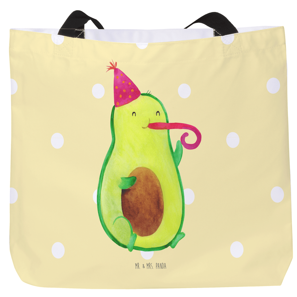 Shopper Avocado Party Time Beutel, Einkaufstasche, Tasche, Strandtasche, Einkaufsbeutel, Shopper, Schultasche, Freizeittasche, Tragebeutel, Schulbeutel, Alltagstasche, Avocado, Veggie, Vegan, Gesund