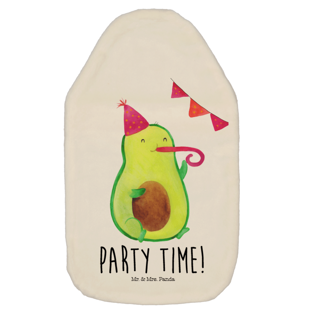 Wärmflasche Avocado Party Time Wärmekissen, Kinderwärmflasche, Körnerkissen, Wärmflaschenbezug, Wärmflasche mit Bezug, Avocado, Veggie, Vegan, Gesund