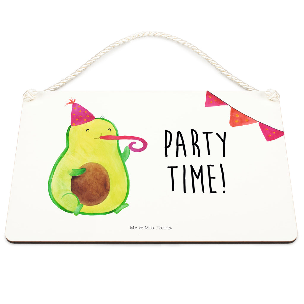 Deko Schild Avocado Party Time  Dekoschild, Deko Schild, Schild, Tür Schild, Türschild, Holzschild, Wandschild, Wanddeko  Avocado, Veggie, Vegan, Gesund