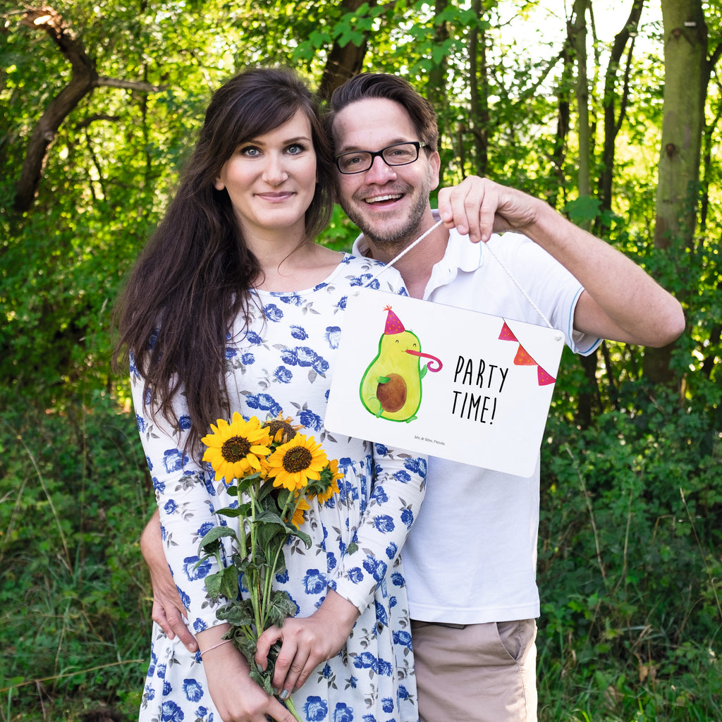 Deko Schild Avocado Party Time  Dekoschild, Deko Schild, Schild, Tür Schild, Türschild, Holzschild, Wandschild, Wanddeko  Avocado, Veggie, Vegan, Gesund