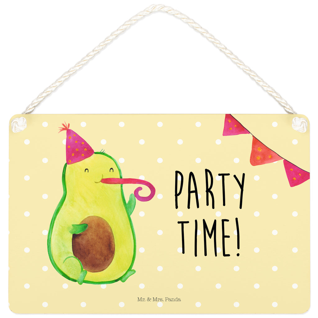 Deko Schild Avocado Party Time  Dekoschild, Deko Schild, Schild, Tür Schild, Türschild, Holzschild, Wandschild, Wanddeko  Avocado, Veggie, Vegan, Gesund
