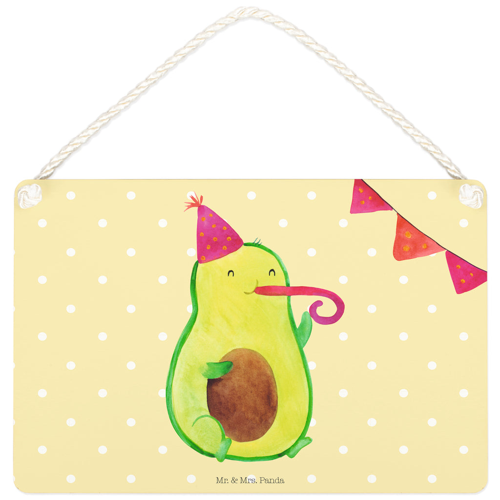 Deko Schild Avocado Party Time  Dekoschild, Deko Schild, Schild, Tür Schild, Türschild, Holzschild, Wandschild, Wanddeko  Avocado, Veggie, Vegan, Gesund