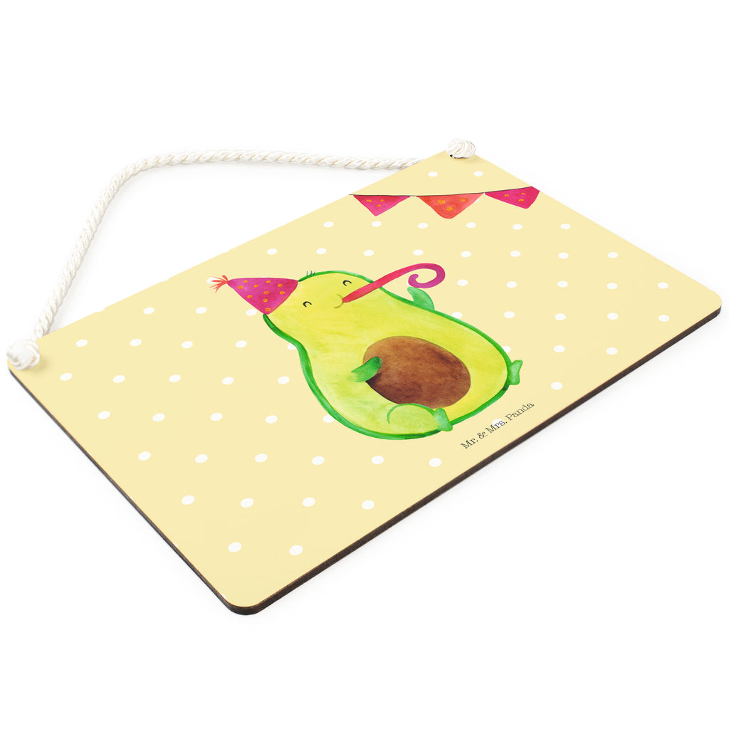 Deko Schild Avocado Party Time  Dekoschild, Deko Schild, Schild, Tür Schild, Türschild, Holzschild, Wandschild, Wanddeko  Avocado, Veggie, Vegan, Gesund