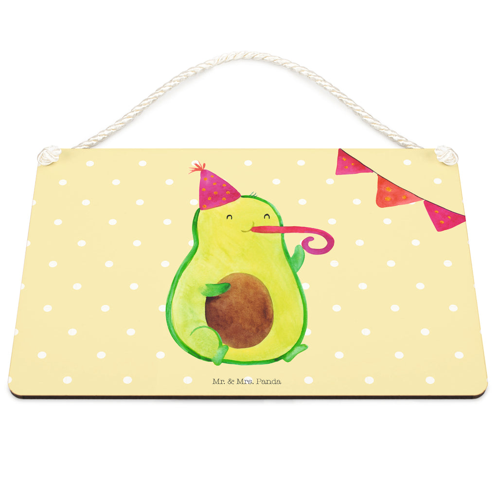 Deko Schild Avocado Party Time  Dekoschild, Deko Schild, Schild, Tür Schild, Türschild, Holzschild, Wandschild, Wanddeko  Avocado, Veggie, Vegan, Gesund