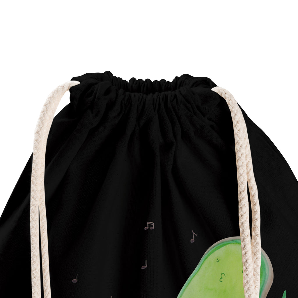 Sportbeutel Avocado tanzt Turnbeutel, Beutel, Sporttasche, Tasche, Stoffbeutel, Avocado, Veggie, Vegan, Gesund