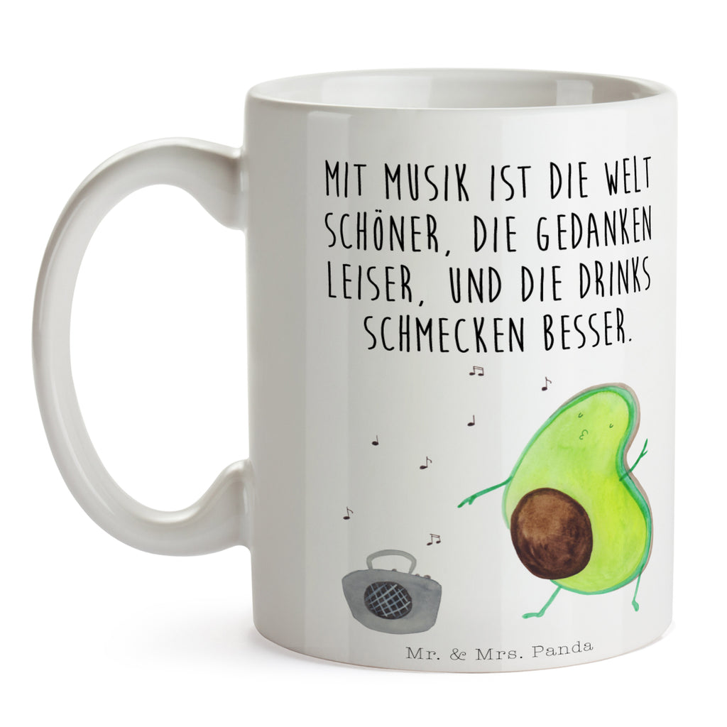 Tasse Avocado tanzt  Becher, Kaffeetasse, Kaffeebecher, Tee, Frühstück, Büro  Avocado, Veggie, Vegan, Gesund