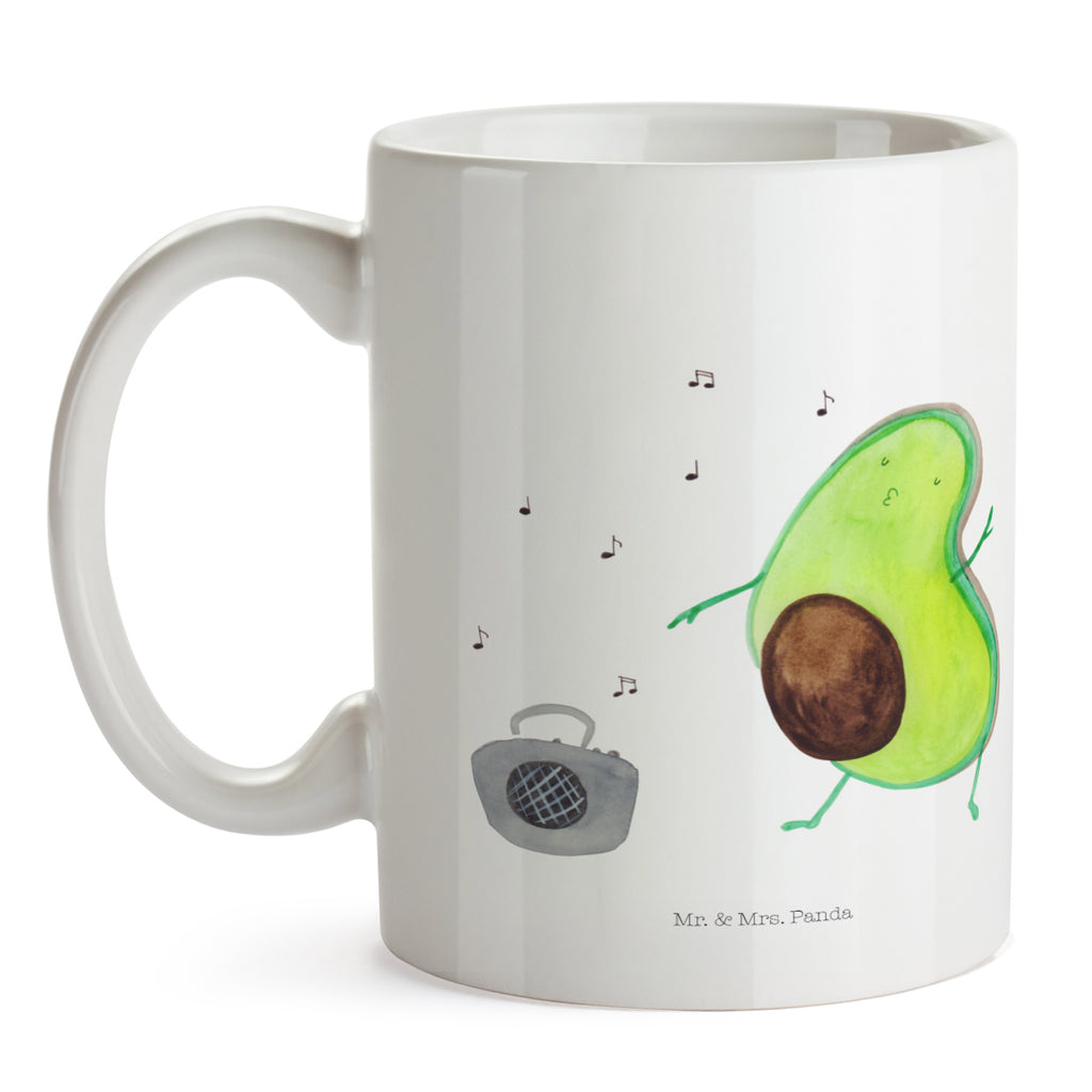 Tasse Avocado tanzt  Becher, Kaffeetasse, Kaffeebecher, Tee, Frühstück, Büro  Avocado, Veggie, Vegan, Gesund
