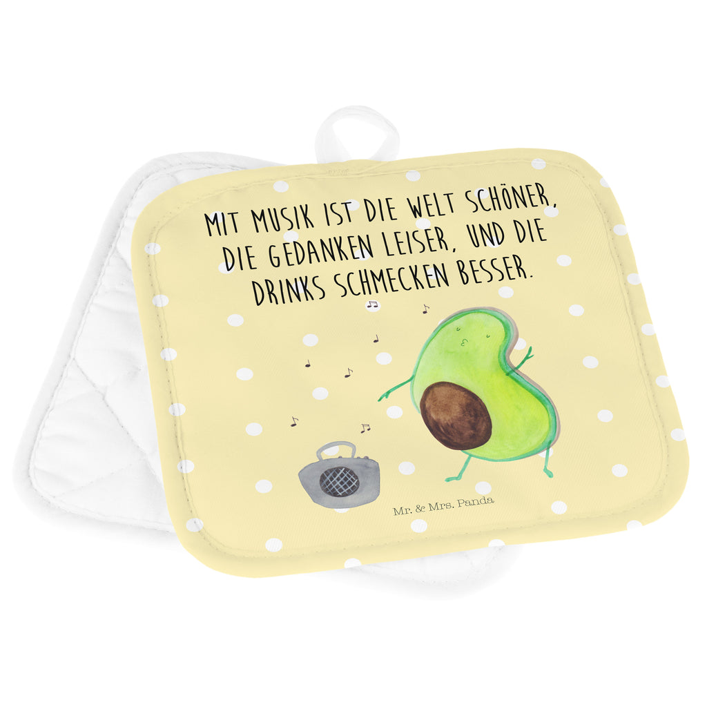 2er Set Topflappen  Avocado tanzt Topflappen, Topfuntersetzer, Ofenhandschuh, Topflappen Set, Topflappen lustig, Topflappen mit Spruch, Avocado, Veggie, Vegan, Gesund