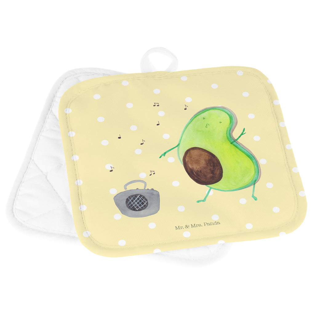 2er Set Topflappen  Avocado tanzt Topflappen, Topfuntersetzer, Ofenhandschuh, Topflappen Set, Topflappen lustig, Topflappen mit Spruch, Avocado, Veggie, Vegan, Gesund