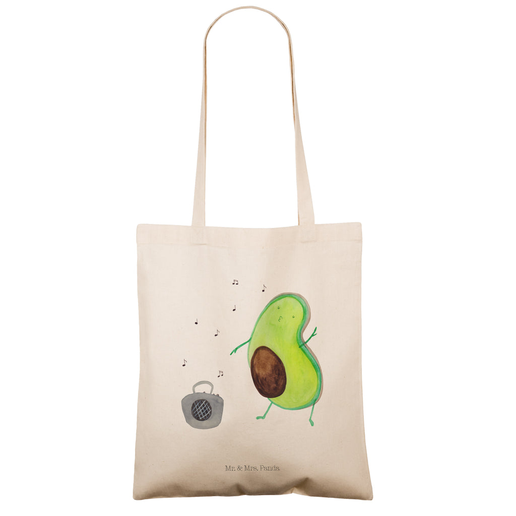 Tragetasche Avocado tanzt Beuteltasche, Beutel, Einkaufstasche, Jutebeutel, Stoffbeutel, Avocado, Veggie, Vegan, Gesund