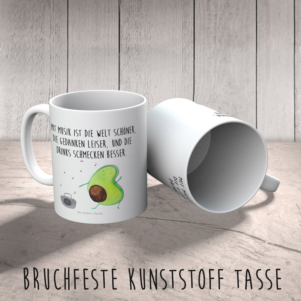 Kindertasse Avocado tanzt Kunststoff Tasse, Kindergarten, Tasse, Trinkbecher, Camping Becher, Kaffeetasse, Kunststoffbecher, Kindergartenbecher, Outdoorgeschirr, Kunststoffgeschirr, Reisebecher, Reisetasse, Kinderbecher, Avocado, Veggie, Vegan, Gesund