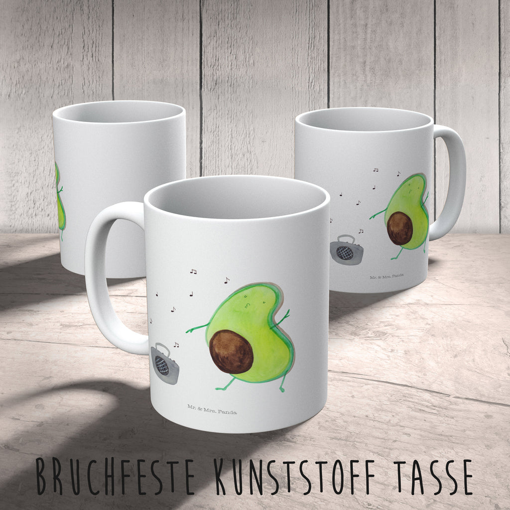Kindertasse Avocado tanzt Kunststoff Tasse, Kindergarten, Tasse, Trinkbecher, Camping Becher, Kaffeetasse, Kunststoffbecher, Kindergartenbecher, Outdoorgeschirr, Kunststoffgeschirr, Reisebecher, Reisetasse, Kinderbecher, Avocado, Veggie, Vegan, Gesund