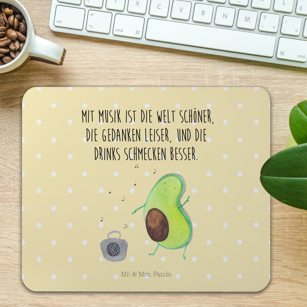 Mauspad Avocado tanzt Mousepad, Computer zubehör, Büroausstattung, PC Zubehör, Arbeitszimmer, Mauspad, Einzigartiges Mauspad, Designer Mauspad, Avocado, Veggie, Vegan, Gesund