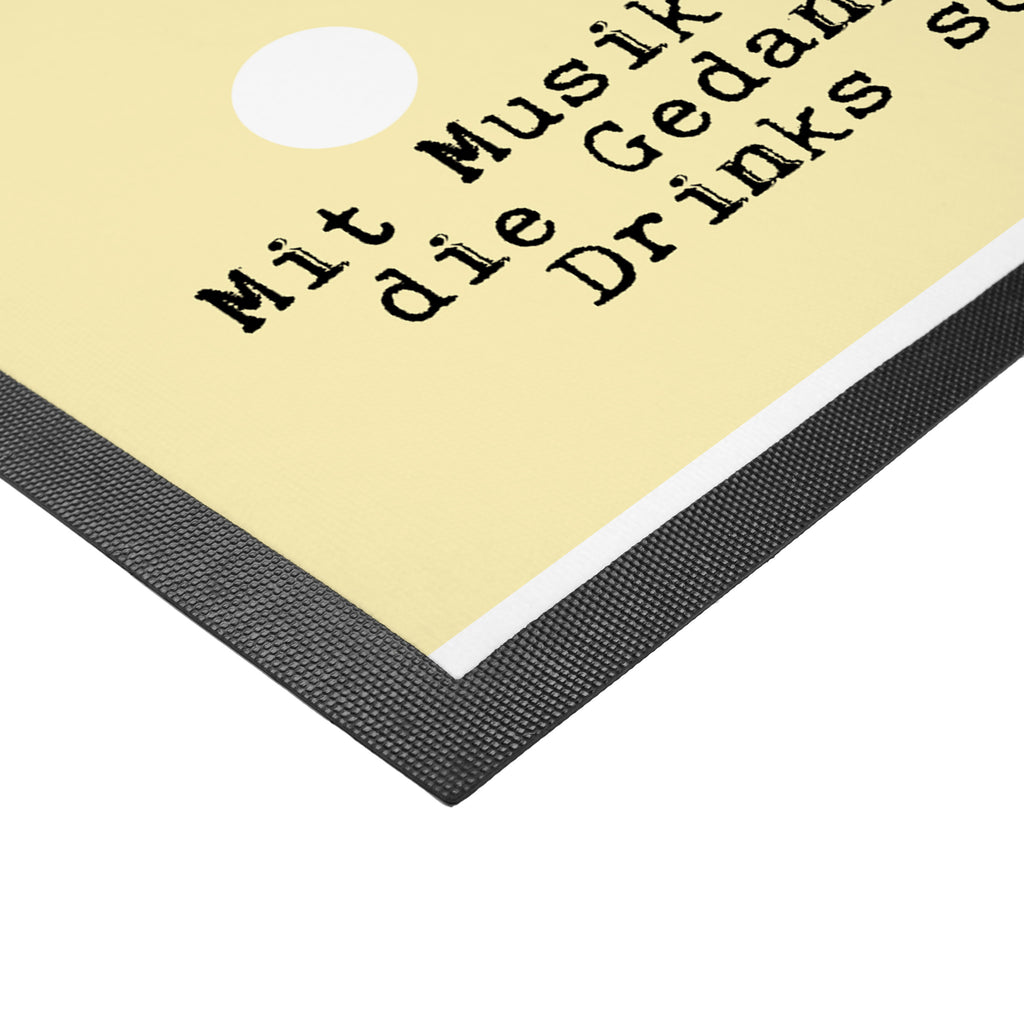 Fußmatte Avocado tanzt Türvorleger, Schmutzmatte, Fußabtreter, Matte, Schmutzfänger, Fußabstreifer, Schmutzfangmatte, Türmatte, Motivfußmatte, Haustürmatte, Vorleger, Avocado, Veggie, Vegan, Gesund