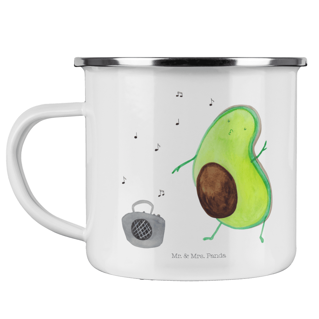 Camping Emaille Tasse Avocado tanzt Campingtasse, Trinkbecher, Metalltasse, Outdoor Tasse, Emaille Trinkbecher, Blechtasse Outdoor, Emaille Campingbecher, Edelstahl Trinkbecher, Metalltasse für Camping, Kaffee Blechtasse, Camping Tasse Metall, Avocado, Veggie, Vegan, Gesund