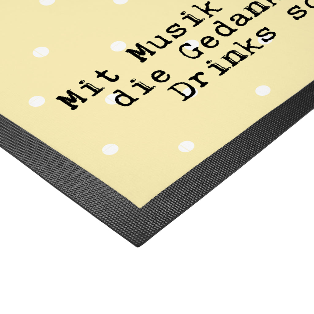 Fußmatte Avocado tanzt Türvorleger, Schmutzmatte, Fußabtreter, Matte, Schmutzfänger, Fußabstreifer, Schmutzfangmatte, Türmatte, Motivfußmatte, Haustürmatte, Vorleger, Avocado, Veggie, Vegan, Gesund