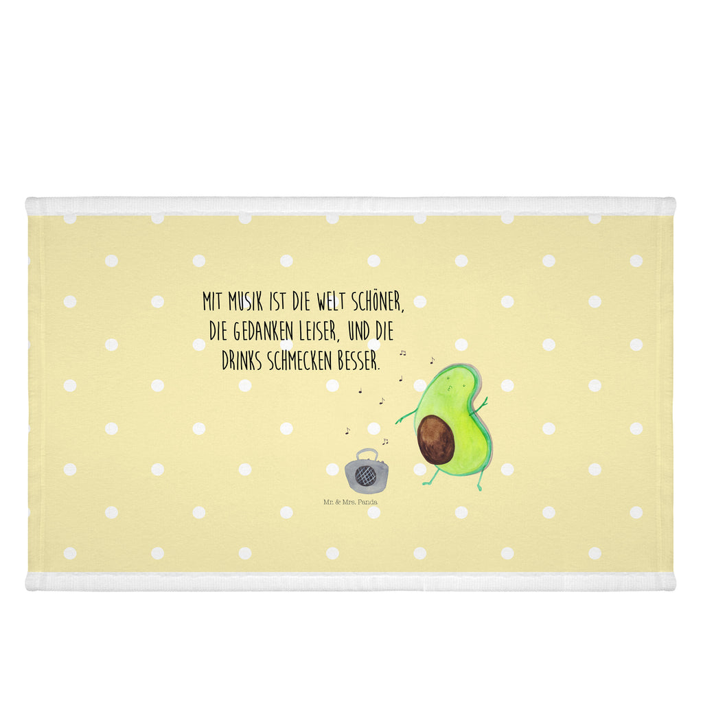 50 x 100 Handtuch Avocado tanzt Handtuch, Badehandtuch, Badezimmer, Handtücher, groß, Kinder, Baby, Avocado, Veggie, Vegan, Gesund