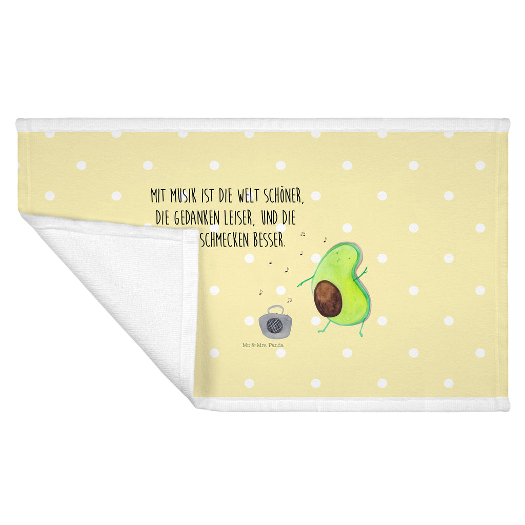 50 x 100 Handtuch Avocado tanzt Handtuch, Badehandtuch, Badezimmer, Handtücher, groß, Kinder, Baby, Avocado, Veggie, Vegan, Gesund