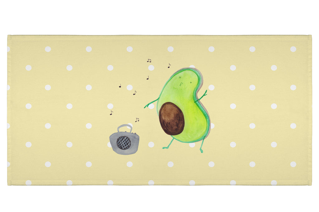 50 x 100 Handtuch Avocado tanzt Handtuch, Badehandtuch, Badezimmer, Handtücher, groß, Kinder, Baby, Avocado, Veggie, Vegan, Gesund