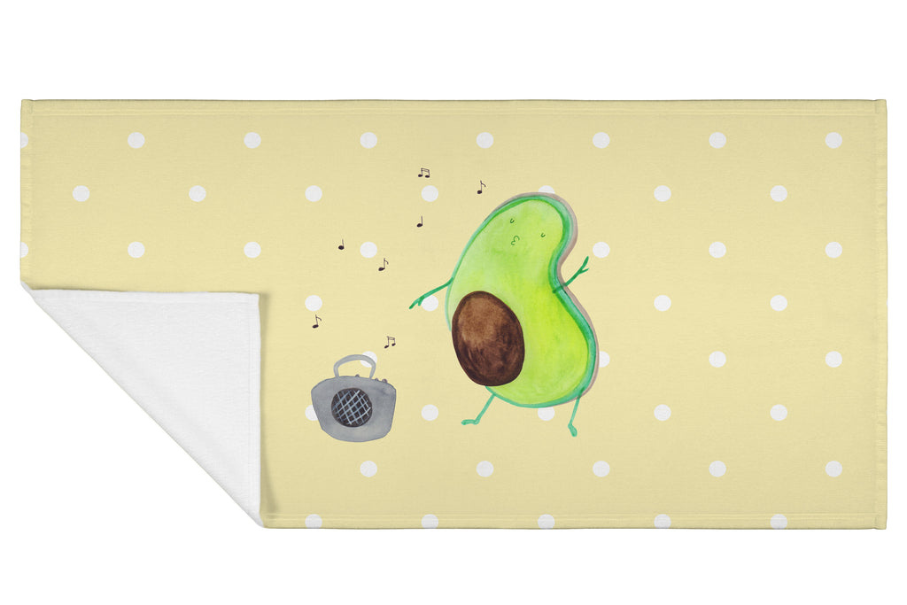 50 x 100 Handtuch Avocado tanzt Handtuch, Badehandtuch, Badezimmer, Handtücher, groß, Kinder, Baby, Avocado, Veggie, Vegan, Gesund