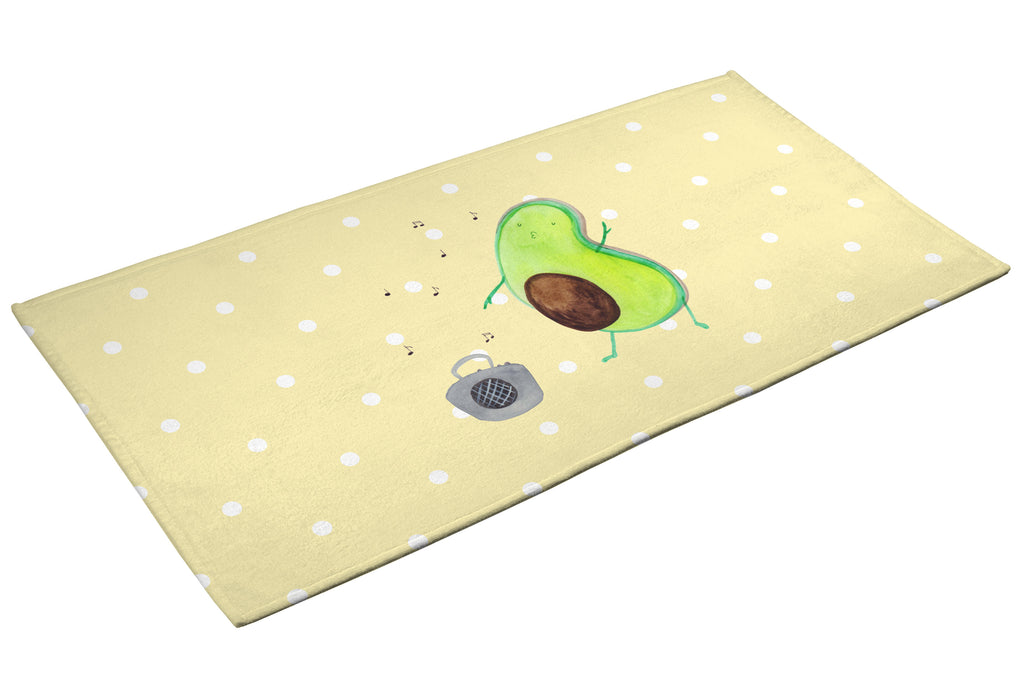 50 x 100 Handtuch Avocado tanzt Handtuch, Badehandtuch, Badezimmer, Handtücher, groß, Kinder, Baby, Avocado, Veggie, Vegan, Gesund