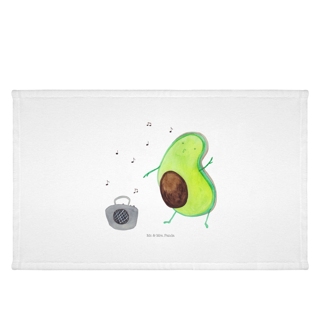 50 x 100 Handtuch Avocado tanzt Handtuch, Badehandtuch, Badezimmer, Handtücher, groß, Kinder, Baby, Avocado, Veggie, Vegan, Gesund