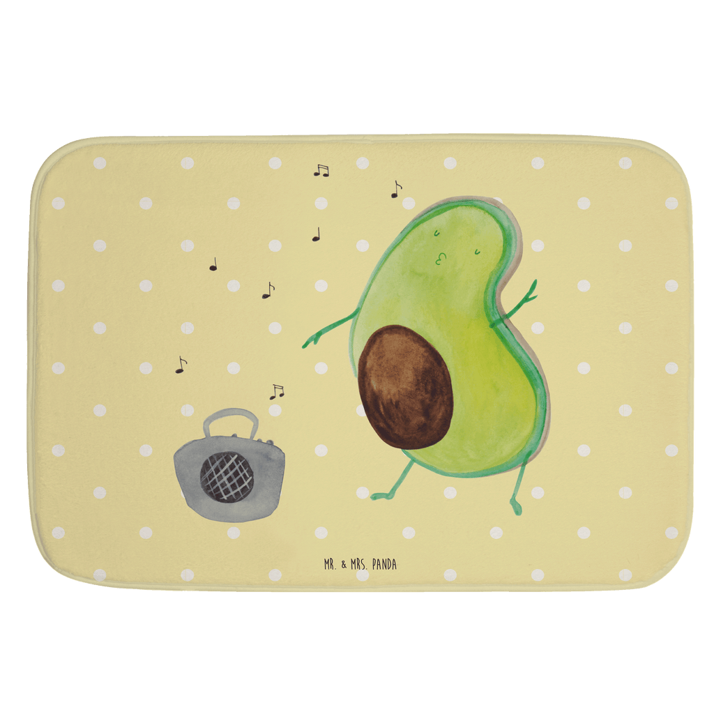 Badvorleger Avocado tanzt Badematte, Badteppich, Duschvorleger, Badezimmerteppich, Badezimmermatte, Badvorleger, Duschmatte, Duschteppich, Avocado, Veggie, Vegan, Gesund