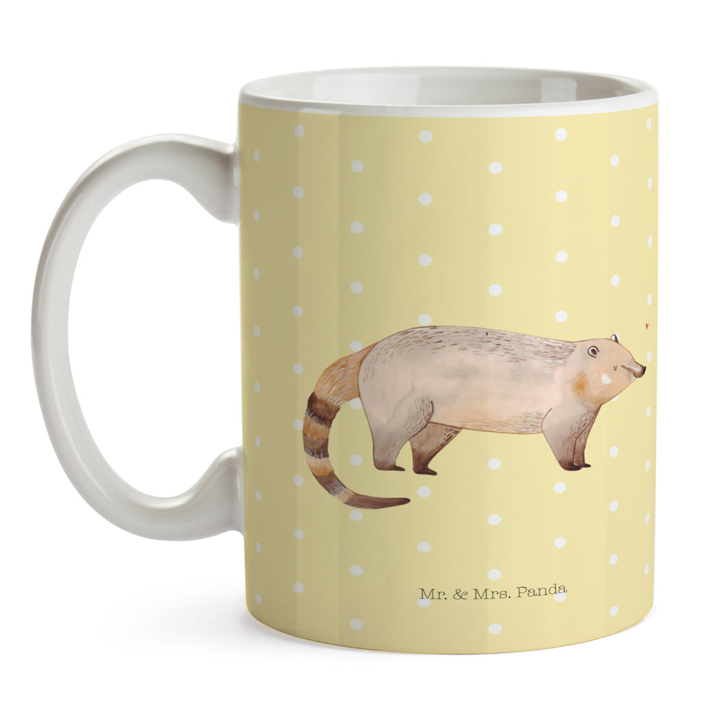 Tasse Nasenbaer Nasenbär, Nasenbären, Rüsselbär, Bär, Becher, Kaffeetasse, Kaffeebecher, Tee, Frühstück, Büro  süße Tiermotive, gute Laune, lustige Sprüche, Tiere