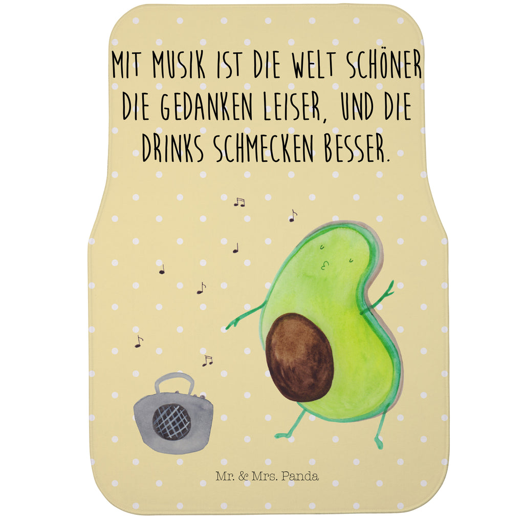 Fahrer Autofußmatte Avocado tanzt Autofußmatten, Fußmatte Auto, Fahrer, Schmutzmatte Auto, Avocado, Veggie, Vegan, Gesund