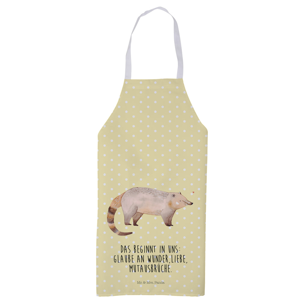 Kochschürze Nasenbaer Schürze, Backschürze, Küchenschürze, Grillschürze, Latzschürze, Tiermotive, Gute Laune, lustige Sprüche, Tiere, Nasenbär, Nasenbären, Rüsselbär, Bär